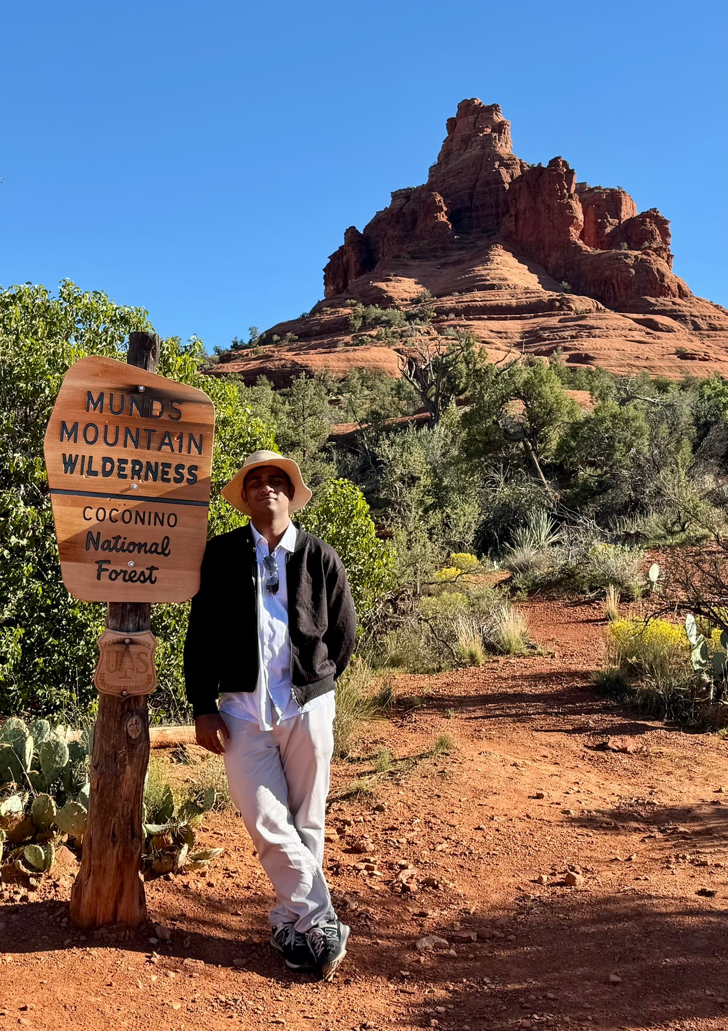 Augustine at Munds Mountain Wilderness, Sedona